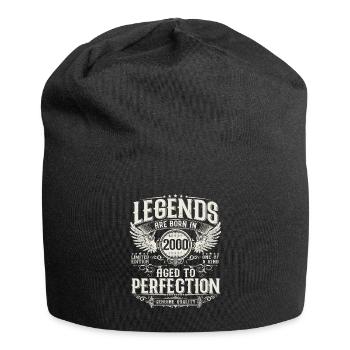 Born in 2000 Legends Birthday Gift - Jersey Beanie - black - Front