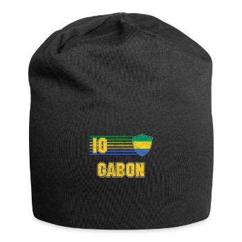 Gabon - Jersey Beanie - black - Front