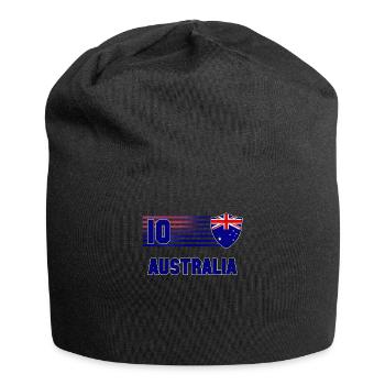 Australien - Jersey-Beanie - Schwarz - Vorne