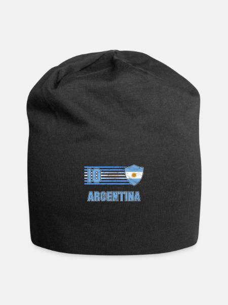 Argentine - Bonnet en jersey - noir