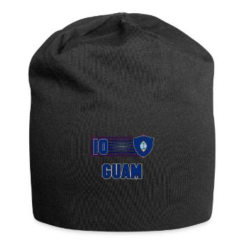 Guam - Jersey-Beanie - Schwarz - Vorne