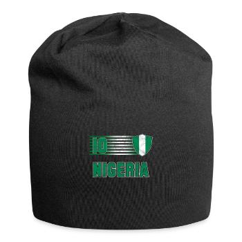 Nigéria - Bonnet en jersey - noir - Devant