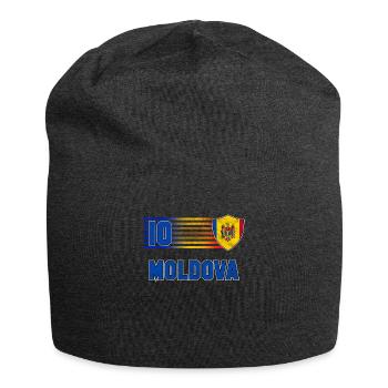 Moldova - Jersey Beanie - charcoal grey - Front