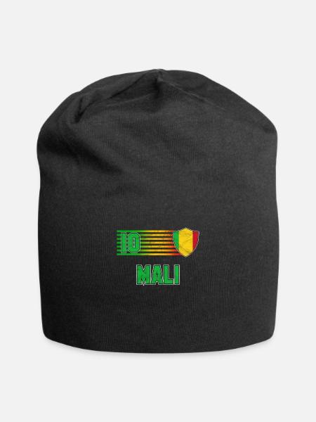 Mali - Bonnet en jersey - noir