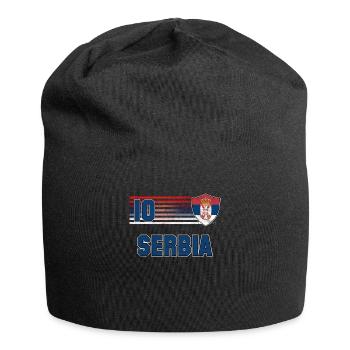 Serbia - Jersey Beanie - black - Front
