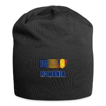 Romania - Jersey Beanie - black - Front