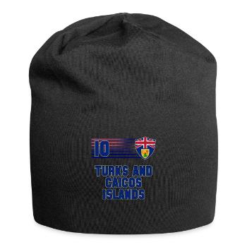 Turks and Caicos Islands - Jersey Beanie - black - Front