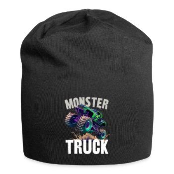 Monstertruck - Jersey-Beanie - Schwarz - Vorne
