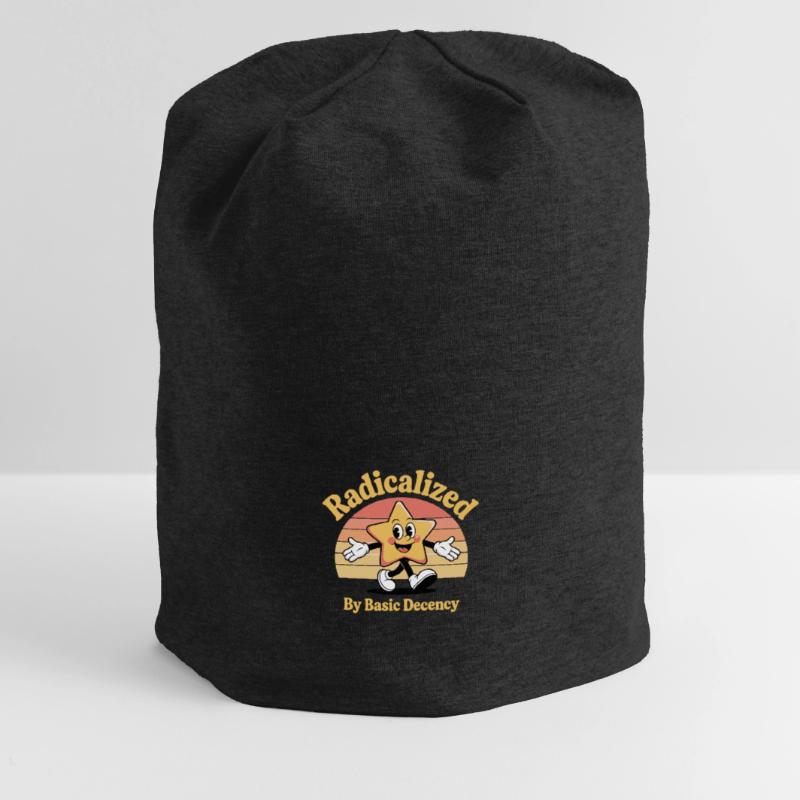 Radicalized By Basic Decency Jersey Beanie