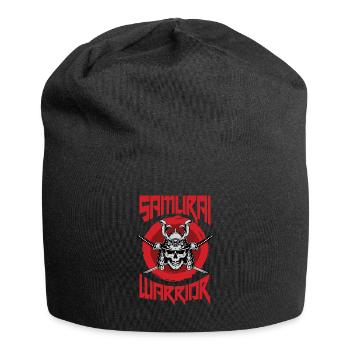 Samurai Japan warrior - Bonnet en jersey - noir - Devant