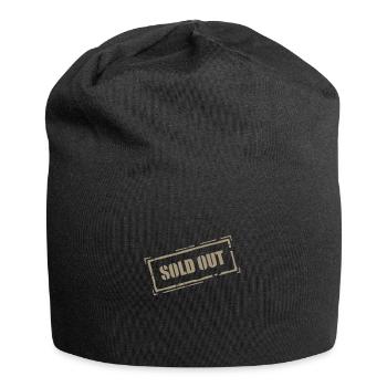 Sold Out Stamp (Beige) - Jersey Beanie - black - Front