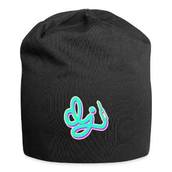 DJ Music Disk Jockey - Jersey Beanie - black - Front