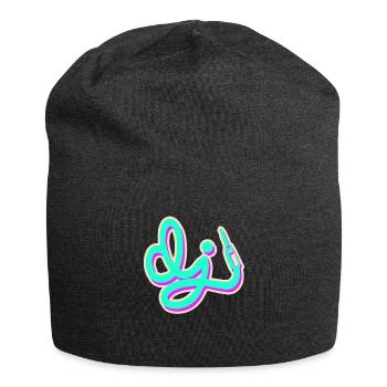 DJ Music Disk Jockey - Jersey Beanie - charcoal grey - Front