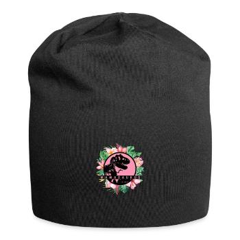 Mother's Day Mamasaurus Mom Mom Mom - Jersey Beanie - black - Front