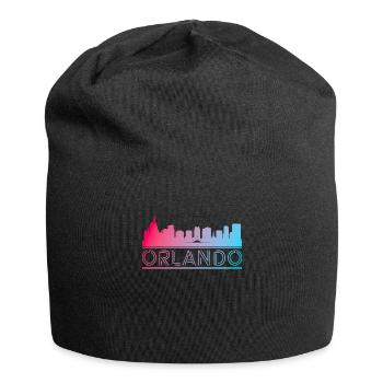 Orlando Stadt Reisen - Jersey-Beanie - Schwarz - Vorne