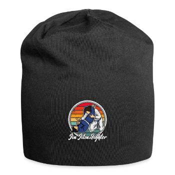 Brésil Jiu Jitsu Arts Martiaux Fille Dicton - Bonnet en jersey - noir - Devant