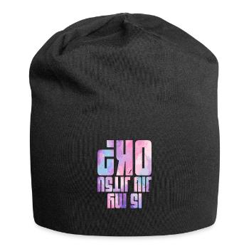Filles BJJ Brésil Jiu Jitsu Arts Martiaux - Bonnet en jersey - noir - Devant