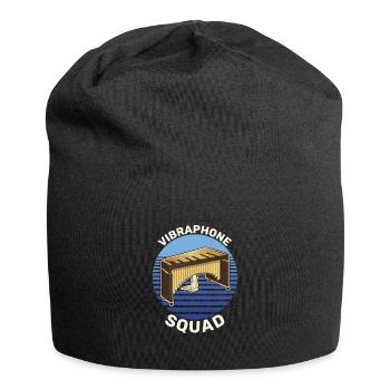 Musiker Musikschule Vibraphon Schlagzeug - Jersey-Beanie - Schwarz - Vorne