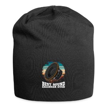 Subwoofer Music Sound Technician Audio Saying - Jersey Beanie - black - Front