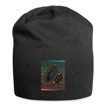 Sound Technician Subwoofer Analog Sound Saying - Jersey Beanie - black - Front