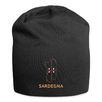 Sardaigne Île Méditerranée Italie Tourisme - Bonnet en jersey - noir - Devant