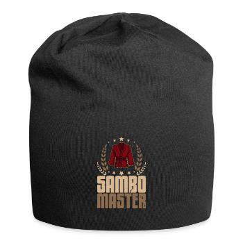 Arts Martiaux Sambo Lutte Sports Costume Kimono - Bonnet en jersey - noir - Devant