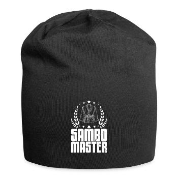 Martial Arts Sambo Wrestling Sports Suit Kimono - Jersey Beanie - black - Front