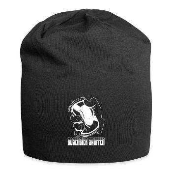 Bierliebhaber Dosenbier Alkohol Party Trinker - Jersey-Beanie - Schwarz - Vorne