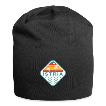 Croatia Holiday Balkans Istria Hrvatska Souvenir - Jersey Beanie - black - Front
