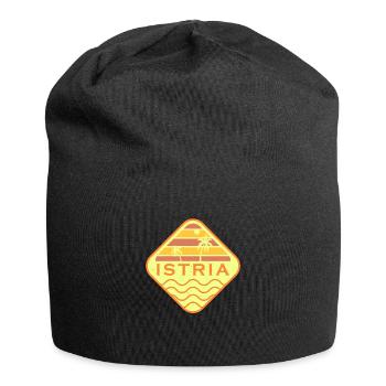 Croatia Holiday Balkans Istria Hrvatska Souvenir - Jersey Beanie - black - Front
