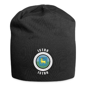Istria Mirma Pazin Slovenia Balkan Travel Holiday - Jersey Beanie - black - Front