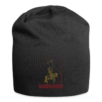 Polnische Kavallerie Husaria Polska Husaren Polen - Jersey-Beanie - Schwarz - Vorne