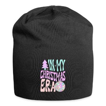 Christmas Xmas Saying In My Christmas Era - Jersey Beanie - black - Front