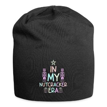 Weihnachten Xmas Spruch In My Nutcracker Era - Jersey-Beanie - Schwarz - Vorne