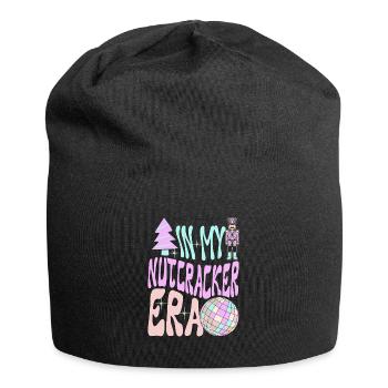Weihnachten Xmas Spruch In My Nutcracker Era - Jersey-Beanie - Schwarz - Vorne