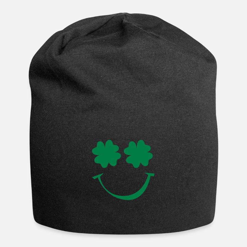 St. Patricks day - Jersey-Beanie - Schwarz