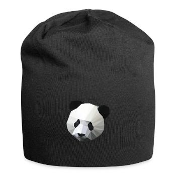 Polygon Panda - Jersey-Beanie - Schwarz - Vorne