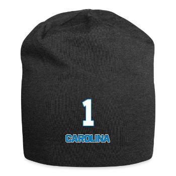 Carolina - Jersey-Beanie - Anthrazit - Vorne