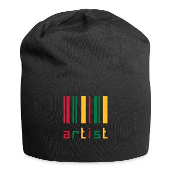 Art / Artist / Painting / Design / Music / Kunst - Jersey Beanie - black - Front