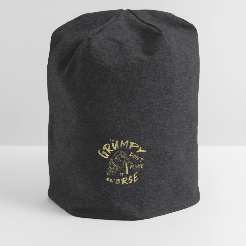 Grumpy dwarf - grumpy dwarf Jersey Beanie