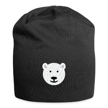Ours Face Ours - Bonnet en jersey - noir - Devant