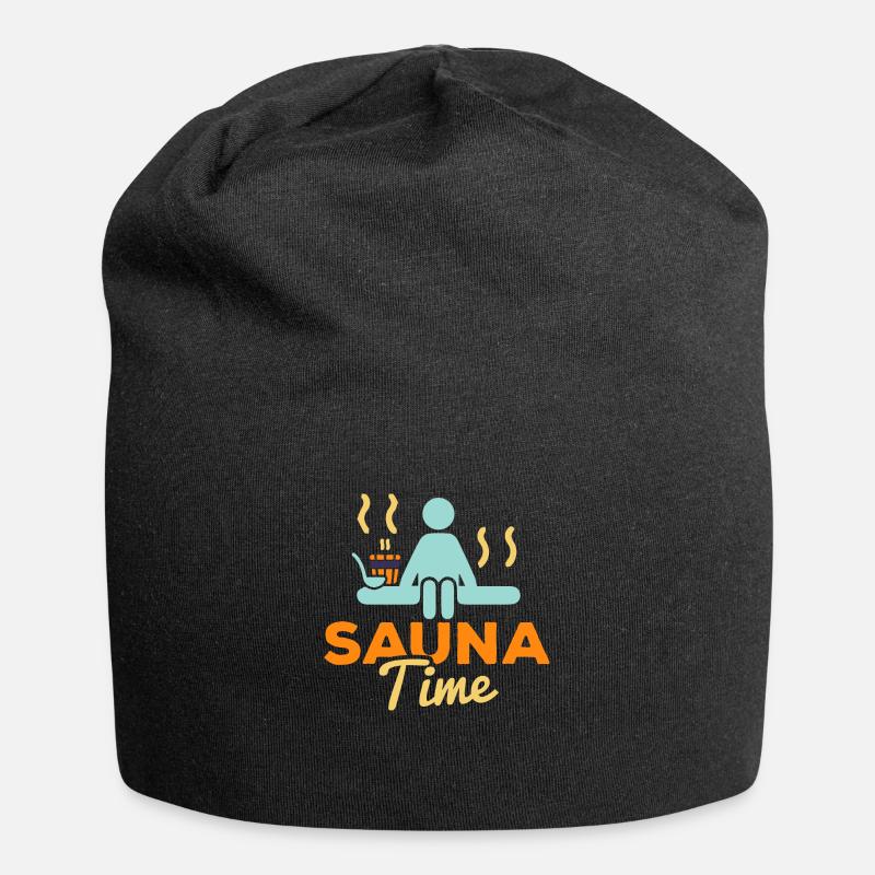 Sauna time by the Manzanita’s - Bonnet en jersey - noir