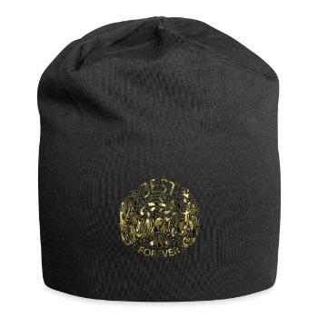 Meilleurs ami - Bonnet en jersey - noir - Devant