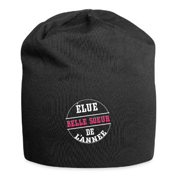 Elue belle soeur de l'année cadeau belle soeur - Bonnet en jersey - noir - Devant
