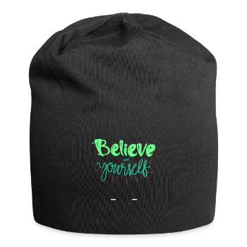 Motivation - Jersey-Beanie - Schwarz - Vorne