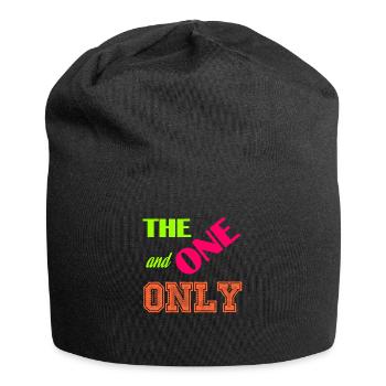 The one and only - Jersey-Beanie - Schwarz - Vorne