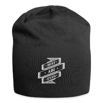 meilleur abi jamais 1 - Bonnet en jersey - noir - Devant