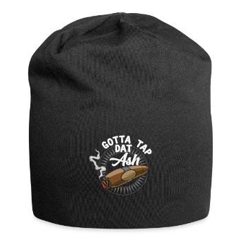 Gotta Tap Dat Ash - passion cigar - Jersey Beanie - black - Front