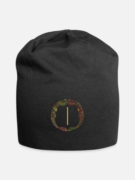 Isa - Jersey Beanie - black