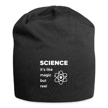 SCIENCE It's Like Magic But Real - Jersey Beanie - black - Front